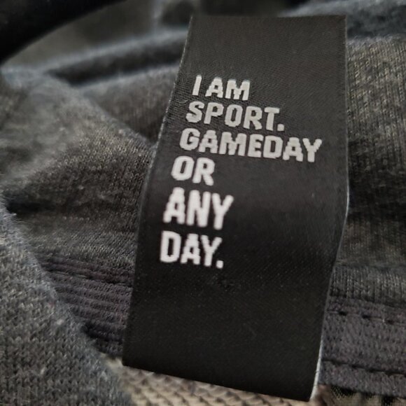 ADIDAS Hoodie Youth Medium (11-12) Sweatshirt Pullover  Grey with Gold … - Picture 6 of 10